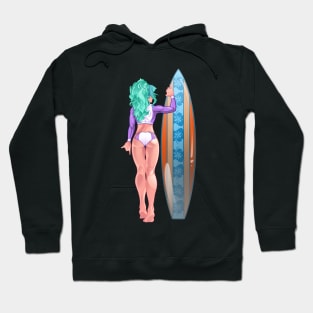 Surf girl Hoodie